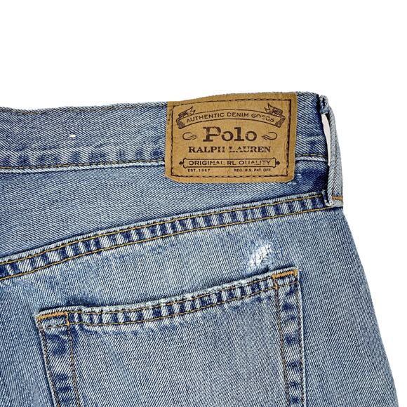 Polo Ralph Lauren The Avery Boyfriend Jeans Sz 29 x26 Relaxed Fit Stitching Logo - Picture 4 of 7